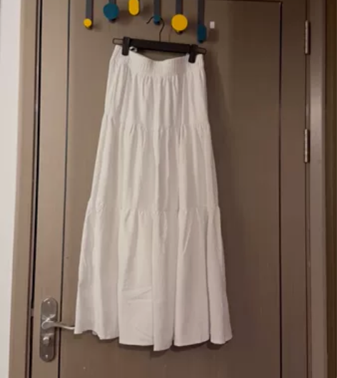 全新包邮！高品质白色半身裙女夏季2024新...