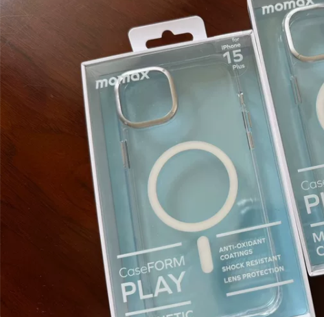 捡漏：全新未拆Momax摩米士全透明磁吸壳...