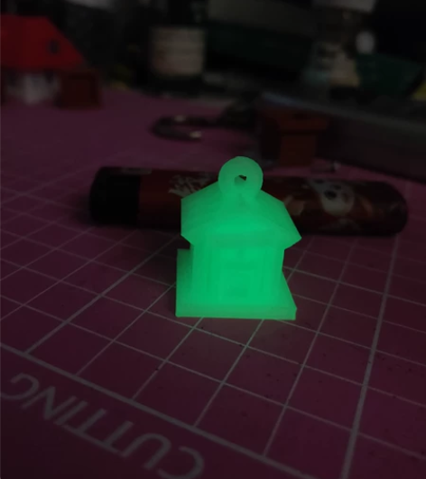 钥匙扣夜斗神社野良神！包邮，夜光现货很弱，...