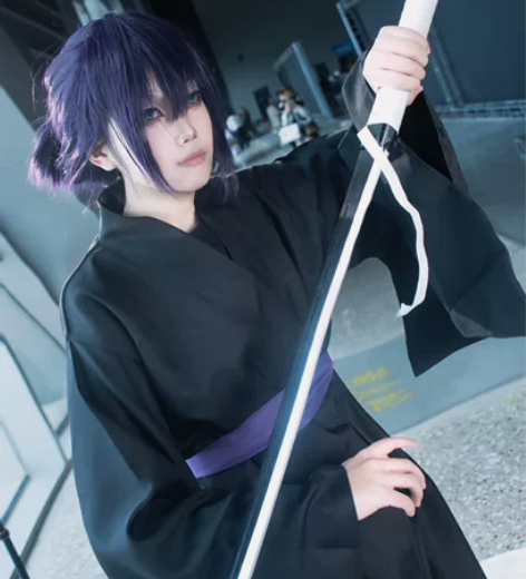 野良神夜斗浴衣和服cos 标价仅衣服(和服...