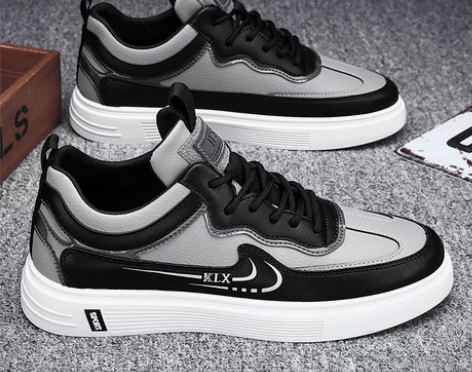 鳄鱼男鞋春季2022新款百搭潮流透气板鞋男...