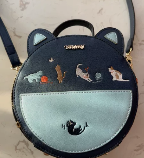 JUST STAR/欧时纳黑色单肩包，20...