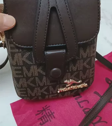 转卖，袋鼠真皮女包2024新款潮流网红爆款...