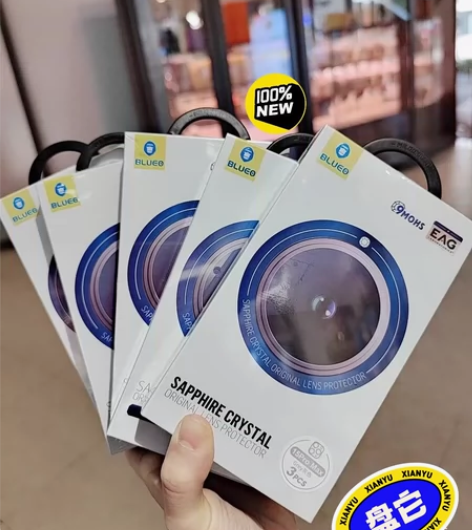 【全新Blueo蓝猩蓝宝石款原机色镜头膜】...