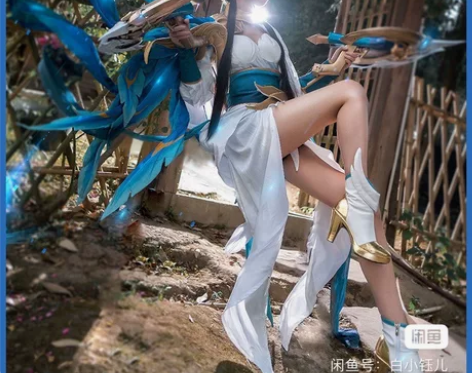 标价预出虞姬云霓雀翎世冠皮肤cos服漫囧家...