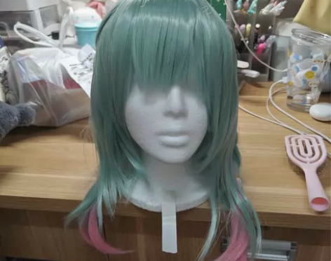 王者荣耀时之祈愿瑶假发现货 刘海已经造型 ...