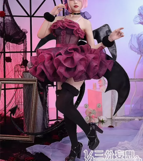 【预出/租】拉姆小恶魔cos服 50三天，...