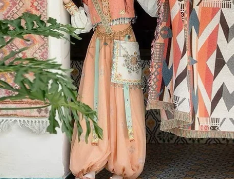 丝路花雨汉元素唐背子灯笼裤改良汉服女款国风...