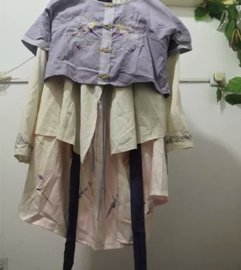 三件套汉服，同款可网上搜索 感兴趣的话点“...