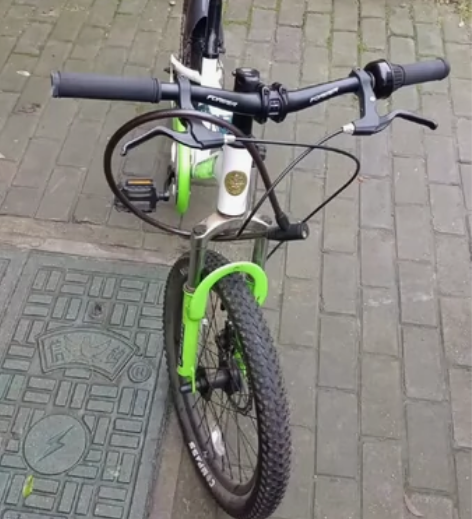 永久儿童自行车，基本上是全新，只骑了几次，...