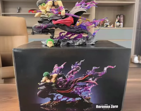 海贼王手办 GK 三刀流 拔刀漂移索隆 双...