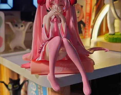 ?17.98元处理樱花初音未来手办MIKU...