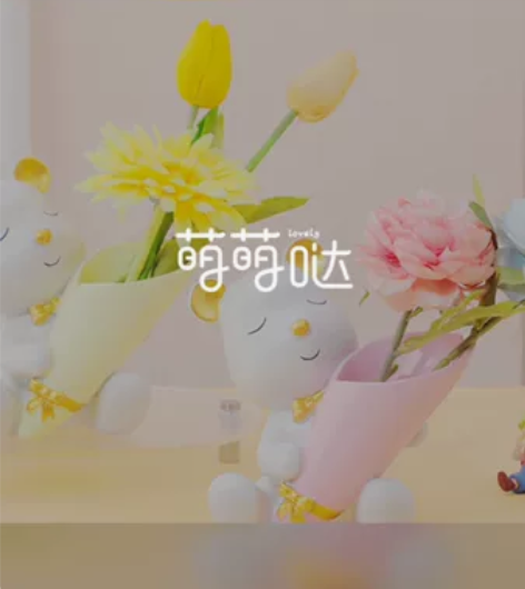 #让房间焕然一新 小熊小摆件家居客厅电视柜...