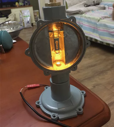 台灯 工业风工艺桌灯全部都是原创设计，专利...