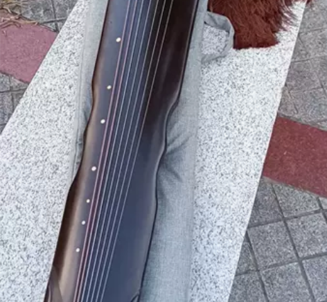 闲置杉木伏羲式古琴专业级,百年老杉木古琴,...