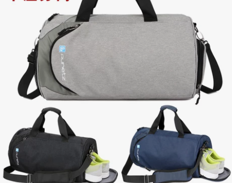 运动健身包男防水训练包干湿分离大容量单肩手...