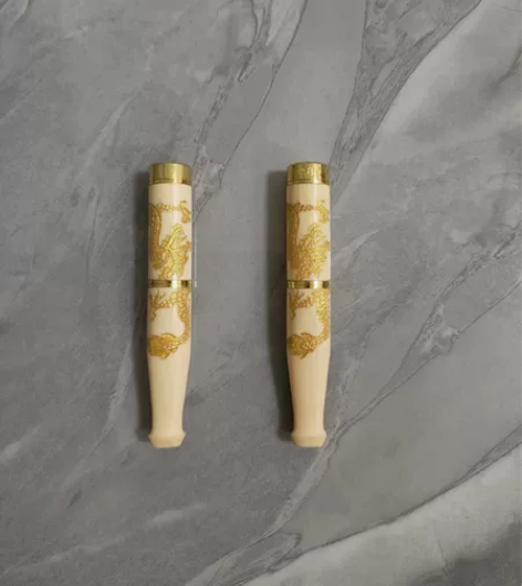 仿像牙过滤火因嘴 拉杆 滤芯型双重过滤火因...