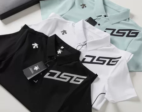 专柜李昊桐同款迪S特短袖男女运动休闲POL...