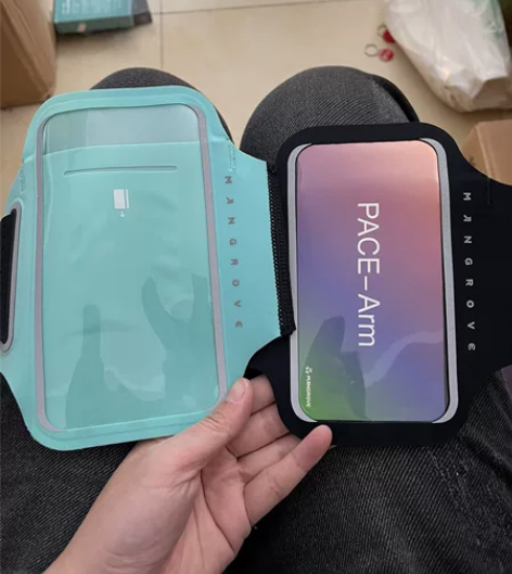 曼哥夫品牌跑步手机臂包手机袋手拿套女款通用...