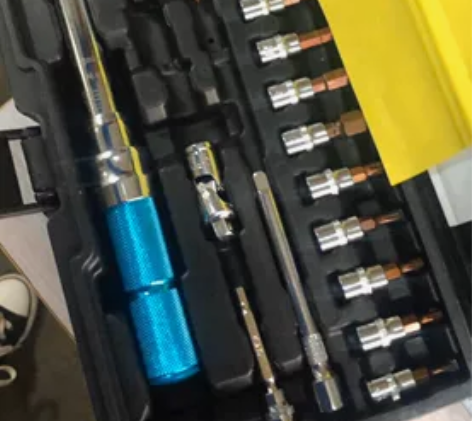 全新台湾进口，21件套自行车维修扭力扳手套...