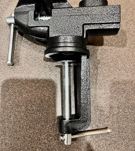 全新重型铸铁小台钳家用桌虎钳多功能万向桌钳...