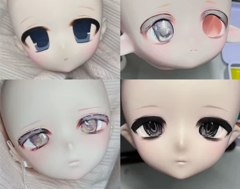 【开妆】bjd成品头  bjd接妆 bjd...