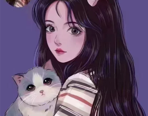 画头像手绘头像迷雾风白菜价定制可爱漫画设计...