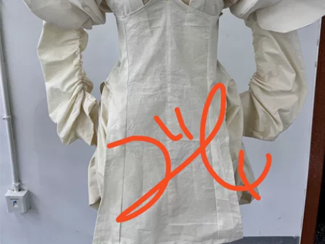 【包邮】 服装设计立裁作业 有制作过程图 ...