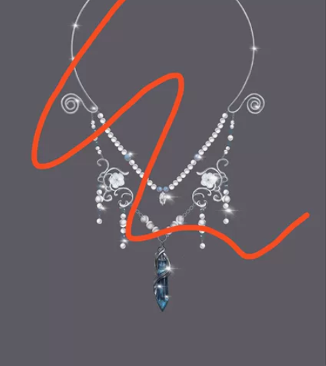 服装设计 配饰设计 效果图 灵感版 一套,...