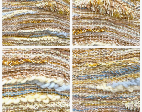 纤维艺术编织 面料再造 面料二次改造 手工...