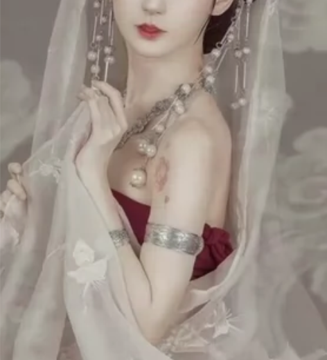 子颂美学小蝴蝶披帛 对我来说有点短 买来拆...