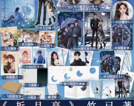 折月亮 竹已著 青春文学校园都市言情小说实...