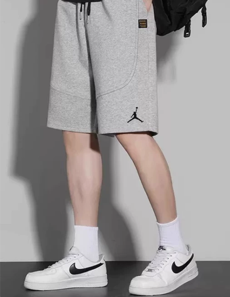 AJ耐?克乔?丹短裤男生夏季纯棉运动休闲宽...