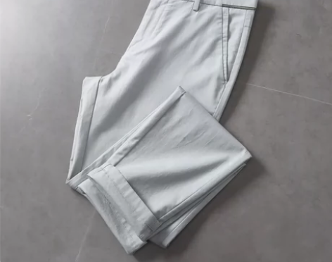 利郎休闲裤！柜上699！棉麻！吸湿弹力！笔...