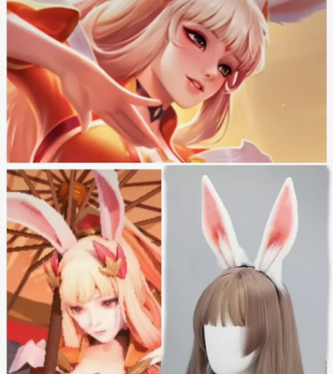 标价直出包邮现货cosplay公孙离兔子漫...