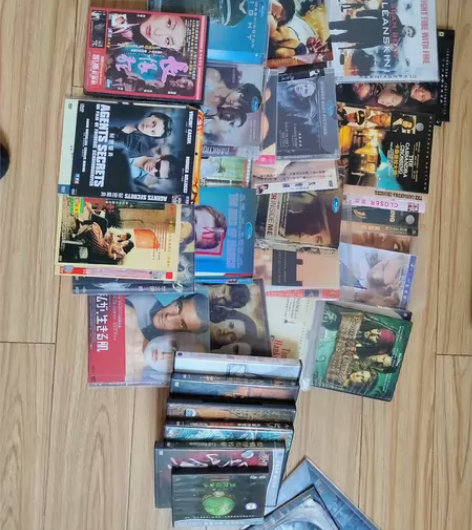 电影光盘处理,合计100+,涵盖文艺,怀旧...