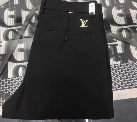 驴家西装直筒弹力免烫修身男士厚款牛奶丝休闲西裤净版黑裤直筒显...