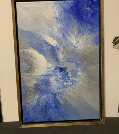 抽象画、装饰画、油画、流体画. 非印刷品 ...