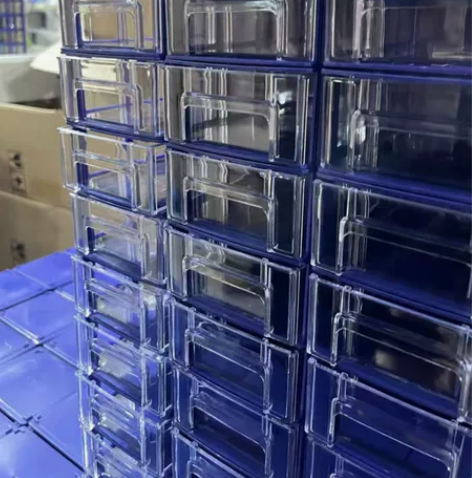 【特价包邮】收纳盒组合式零件盒桌面抽屉式塑...