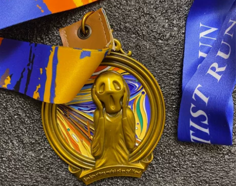 keep奖牌呐喊疯狂艺术家限量版画作 仅拆...