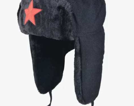 雷锋帽 雷锋帽棉帽灯芯绒条绒男冬季骑车保暖...