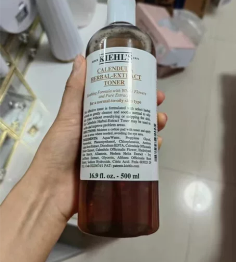 科颜氏金盏花爽肤水 自用款，拆开还没用过，...