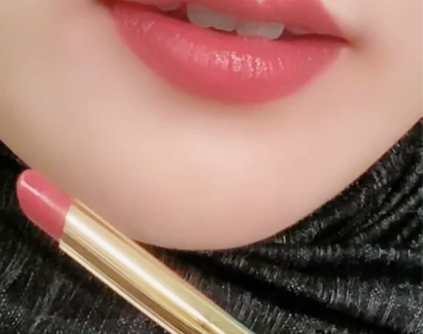 现货秒发不掉色不沾杯灵感山楂口红大牌正品防...