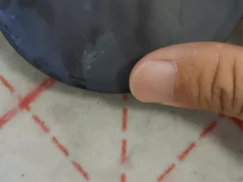 端砚。水坑麻子小圆砚。上等好料。好料难取，...