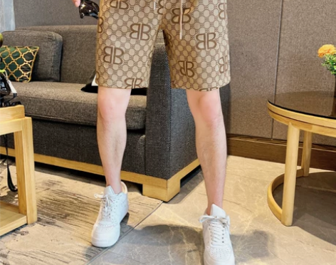 2024年夏季新款伦巴宝莉娇男士短裤国际大...