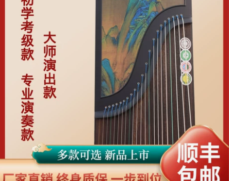 初学考级163成人儿童专业演奏高档古筝大师...