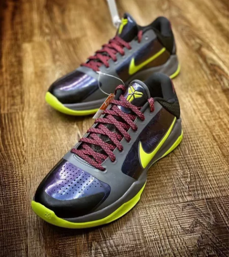 实战天花板科比五代暗黑小丑|||气垫篮球鞋...