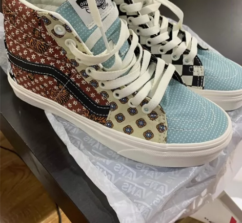 Vans正品腰果花高帮，前任送的所以没有购...