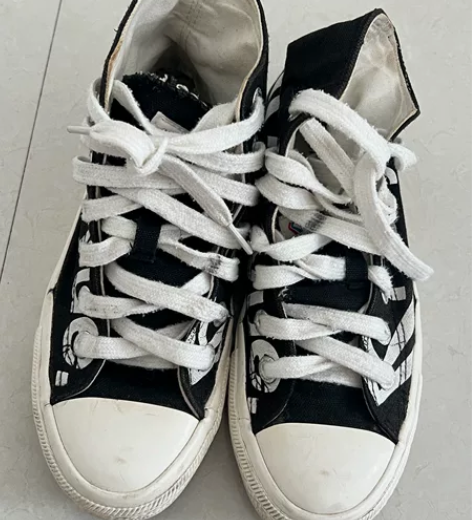 飞跃帆布鞋 35码 保正 感兴趣的话点“我...