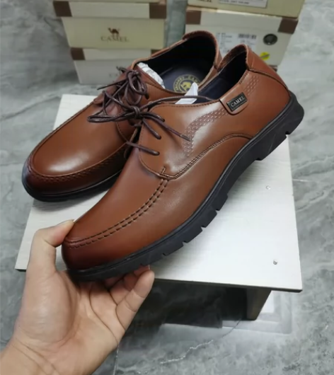 CAMEL骆驼系带正装男 42码 品牌Ca...